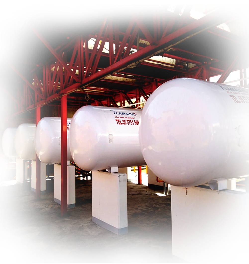 Tanques estacionarios Gas Flamazul